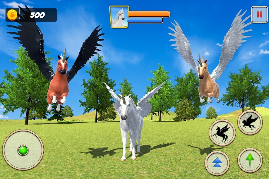 Run android online APK Unicorn Family Simulator Game from MyAndroid or emulate Unicorn Family Simulator Game using MyAndroid