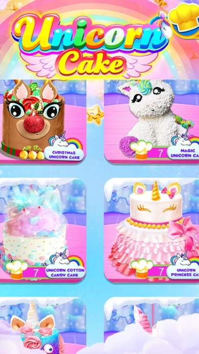 Emulate iPhone app Unicorn Food - Rainbow Cake using MyAndroid Emulate iPhone app Unicorn Food - Rainbow Cake using MyAndroid