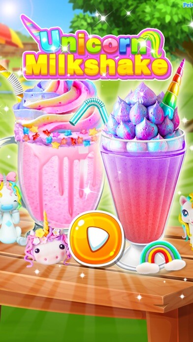 Emulate iPhone app Unicorn Ice Cream Milkshake using MyAndroid