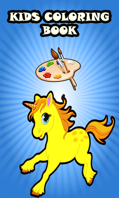 Emulate Android APK Unicorn kids paintbox activity