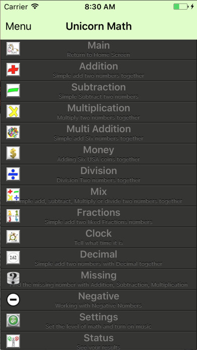 Emulate iPhone app Unicorn Math III using MyAndroid Emulate iPhone app Unicorn Math III using MyAndroid