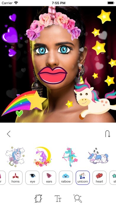 Run android online APK Unicorn photo editor from MyAndroid or emulate Unicorn photo editor using MyAndroid