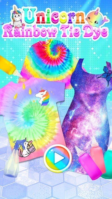 Emulate iPhone app Unicorn Rainbow Galaxy Tie Dye using MyAndroid Emulate iPhone app Unicorn Rainbow Galaxy Tie Dye using MyAndroid