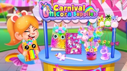 Emulate iPhone app Unicorn School Carnival using MyAndroid