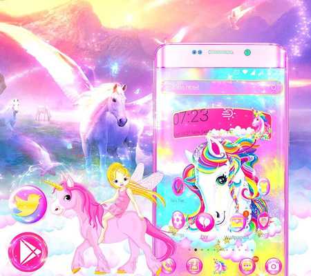 Emulate Android APK Unicorn Shiny Rainbow Theme Emulate Android APK Unicorn Shiny Rainbow Theme