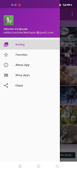 Run android online APK Unicorn Wallpaper Gallery from MyAndroid or emulate Unicorn Wallpaper Gallery using MyAndroid