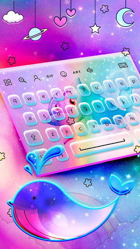 Run android online APK Unicorn Whales - Keyboard Theme from MyAndroid or emulate Unicorn Whales - Keyboard Theme using MyAndroid