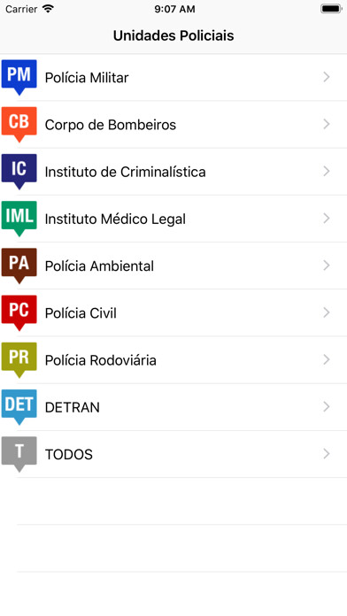 Emulate iPhone app Unidades Policiais de SP using MyAndroid Emulate iPhone app Unidades Policiais de SP using MyAndroid