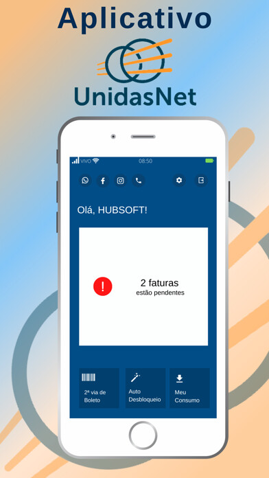 Emulate iPhone app UnidasNet using MyAndroid