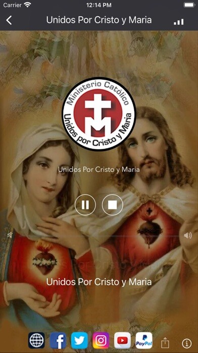 Emulate iPhone app Unidos Por Cristo y María using MyAndroid Emulate iPhone app Unidos Por Cristo y María using MyAndroid