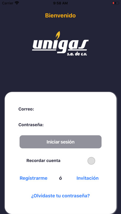 Emulate iPhone app Unigas App using MyAndroid