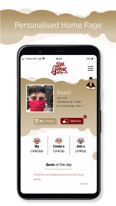 Emulate iPhone app UniGenie using MyAndroid