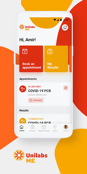 Run android online APK Unilabs ME from MyAndroid or emulate Unilabs ME using MyAndroid