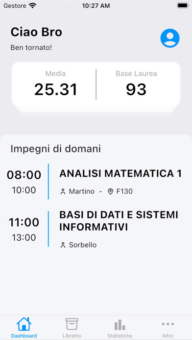 Emulate iPhone app UniLibretto using MyAndroid Emulate iPhone app UniLibretto using MyAndroid
