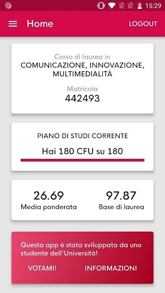 Run android online APK UNIMAGIC per Pavia (UNIPV) from MyAndroid or emulate UNIMAGIC per Pavia (UNIPV) using MyAndroid