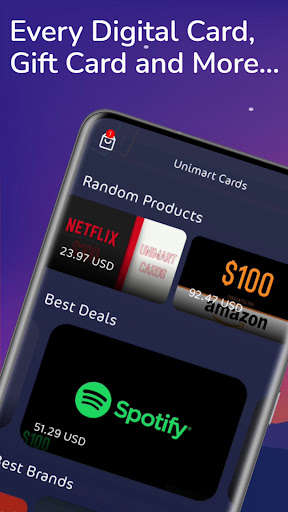Run android online APK Unimart Cards from MyAndroid or emulate Unimart Cards using MyAndroid