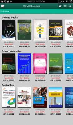 Emulate Android APK UNIMED Bookstore (Official) Emulate Android APK UNIMED Bookstore (Official)