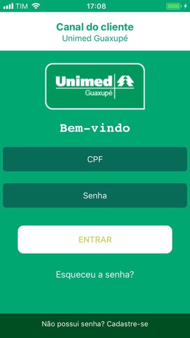 Emulate iPhone app Unimed Guaxupé Cliente using MyAndroid Emulate iPhone app Unimed Guaxupé Cliente using MyAndroid
