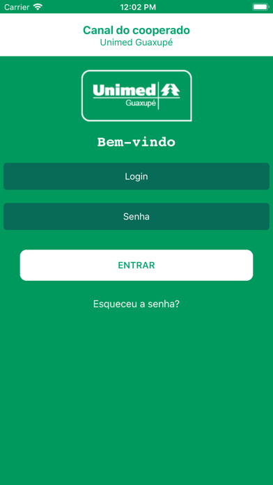 Emulate iPhone app Unimed Guaxupé Cooperado using MyAndroid Emulate iPhone app Unimed Guaxupé Cooperado using MyAndroid