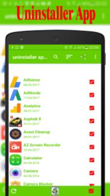 Emulate Android APK Uninstaller Apps Emulate Android APK Uninstaller Apps
