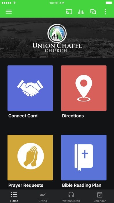 Emulate iPhone app Union Chapel FWB Church using MyAndroid Emulate iPhone app Union Chapel FWB Church using MyAndroid