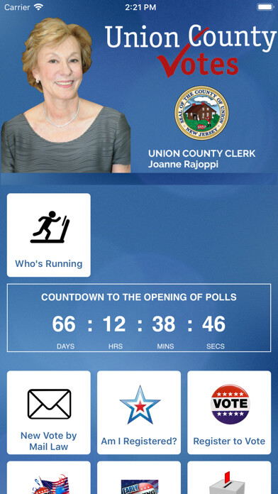 Emulate iPhone app Union County NJ Votes using MyAndroid Emulate iPhone app Union County NJ Votes using MyAndroid