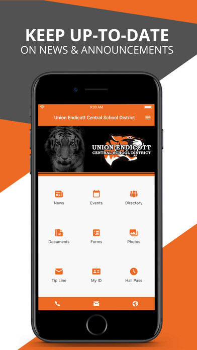 Emulate iPhone app Union Endicott Central Schools using MyAndroid Emulate iPhone app Union Endicott Central Schools using MyAndroid