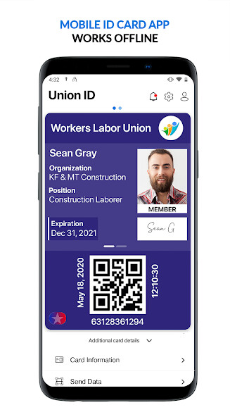 Run android online APK Union ID: Member ID Card from MyAndroid or emulate Union ID: Member ID Card using MyAndroid Run android online APK Union ID: Member ID Card from MyAndroid or emulate Union ID: Member ID Card using MyAndroid