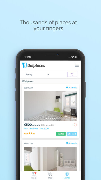 Emulate iPhone app Uniplaces using MyAndroid Emulate iPhone app Uniplaces using MyAndroid