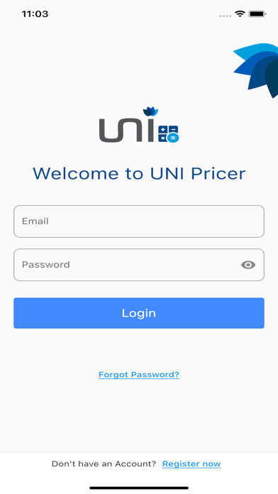 Emulate iPhone app UNI Pricer using MyAndroid