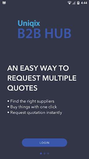 Run android online APK Uniqix B2B Hub from MyAndroid or emulate Uniqix B2B Hub using MyAndroid