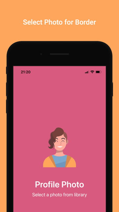 Emulate iPhone app UniqPP - Border for Profile using MyAndroid Emulate iPhone app UniqPP - Border for Profile using MyAndroid