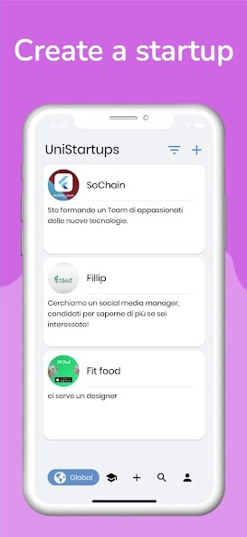 Run android online APK UniStartups from MyAndroid or emulate UniStartups using MyAndroid