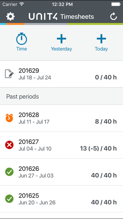 Emulate iPhone app Unit4 Timesheets using MyAndroid Emulate iPhone app Unit4 Timesheets using MyAndroid