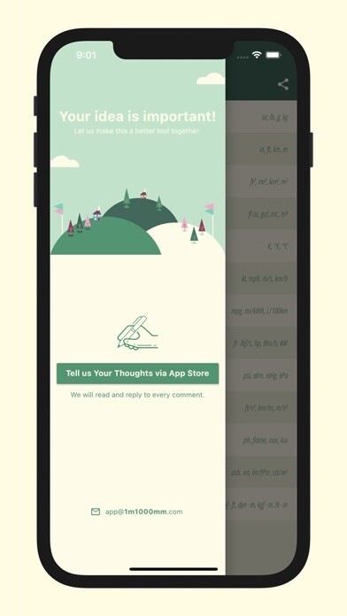 Emulate iPhone app Unit Converter 2021 using MyAndroid