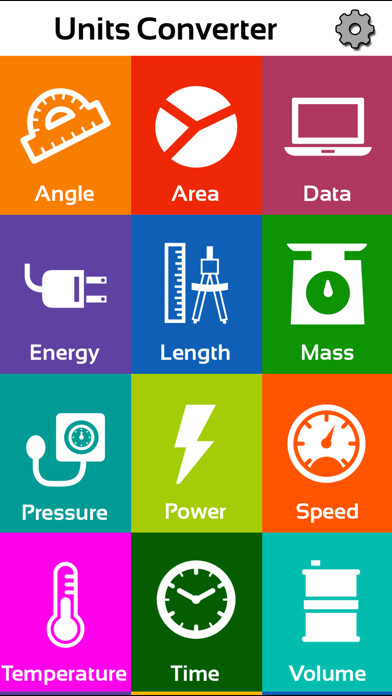 Emulate iPhone app Unit Converter - Convert Units with Multiple Unit Conversion Free App of Calculator & Converter using MyAndroid