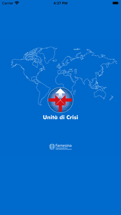 Emulate iPhone app Unità Di Crisi - Farnesina using MyAndroid