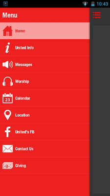 Emulate Android APK UNITED Assembly of God