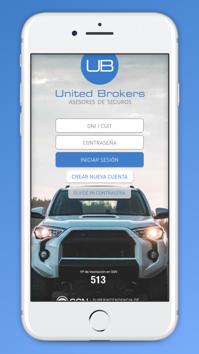 Emulate iPhone app United Brokers using MyAndroid