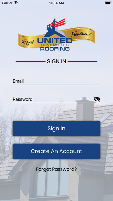 Emulate iPhone app United Contractors Roofing using MyAndroid Emulate iPhone app United Contractors Roofing using MyAndroid