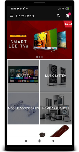 Run android online APK Unite Deals Shopping from MyAndroid or emulate Unite Deals Shopping using MyAndroid