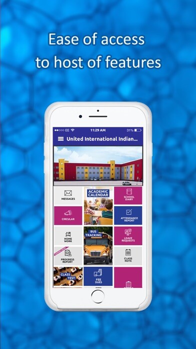 Emulate iPhone app United Intl. Indian School using MyAndroid Emulate iPhone app United Intl. Indian School using MyAndroid