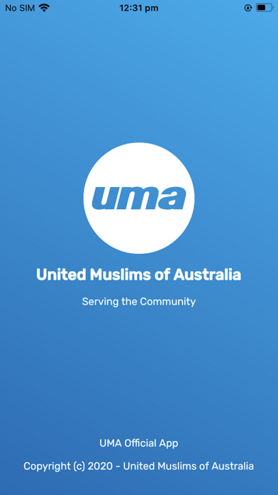 Emulate iPhone app United Muslims of Australia using MyAndroid