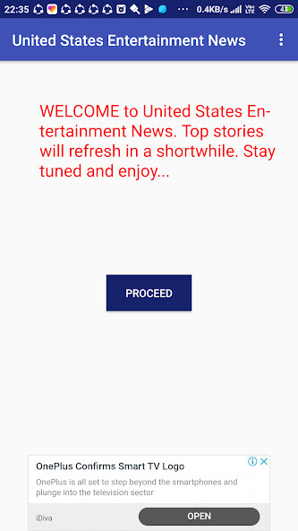 Run android online APK United States Entertainment News from MyAndroid or emulate United States Entertainment News using MyAndroid