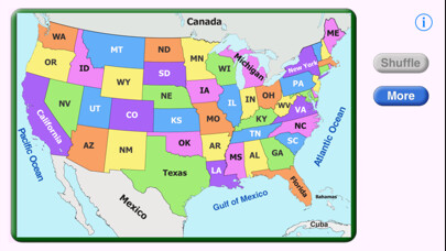 Emulate iPhone app United States Puzzle using MyAndroid Emulate iPhone app United States Puzzle using MyAndroid