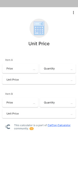 Run android online APK Unit Price Calculator from MyAndroid or emulate Unit Price Calculator using MyAndroid Run android online APK Unit Price Calculator from MyAndroid or emulate Unit Price Calculator using MyAndroid