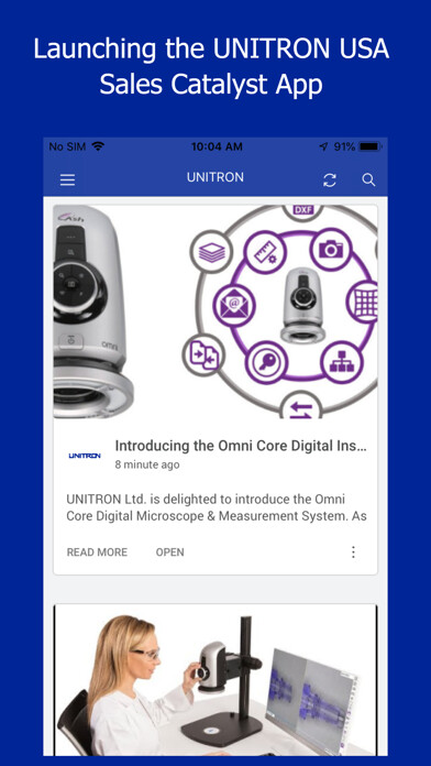 Emulate iPhone app UNITRON Connect using MyAndroid Emulate iPhone app UNITRON Connect using MyAndroid