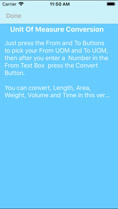 Emulate iPhone app Units Of Measure Conversion using MyAndroid Emulate iPhone app Units Of Measure Conversion using MyAndroid
