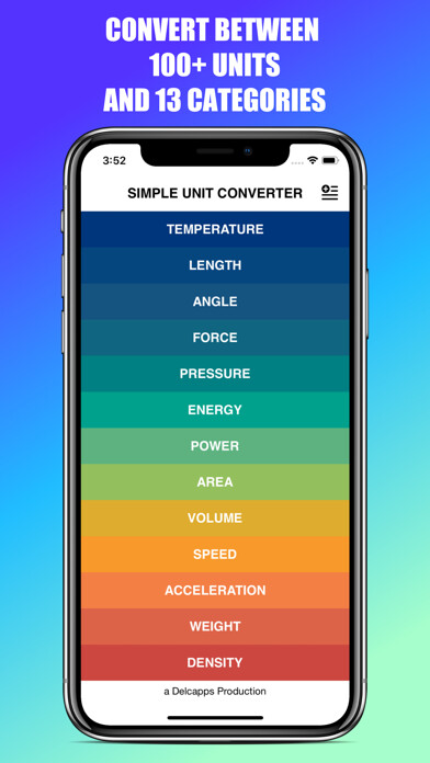 Emulate iPhone app Unit Switch - Simple Converter using MyAndroid Emulate iPhone app Unit Switch - Simple Converter using MyAndroid