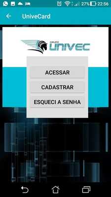 Emulate Android APK UniveCard